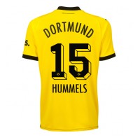 Stroje piłkarskie Borussia Dortmund Mats Hummels #15 Koszulka Podstawowej dla damskie 2023-24 Krótki Rękaw